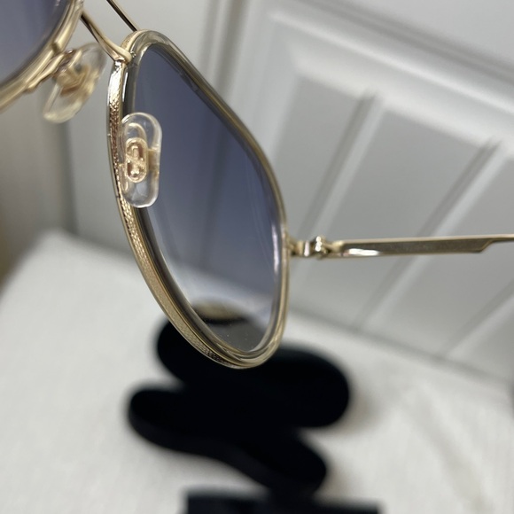 Carrera Gold and Blue Women's Sunglasses - Picture 14 of 14